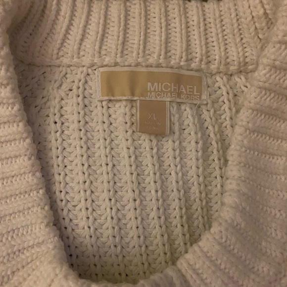 MICHAEL Michael Kors Beautiful White Knit Sweater - Picture 3 of 6